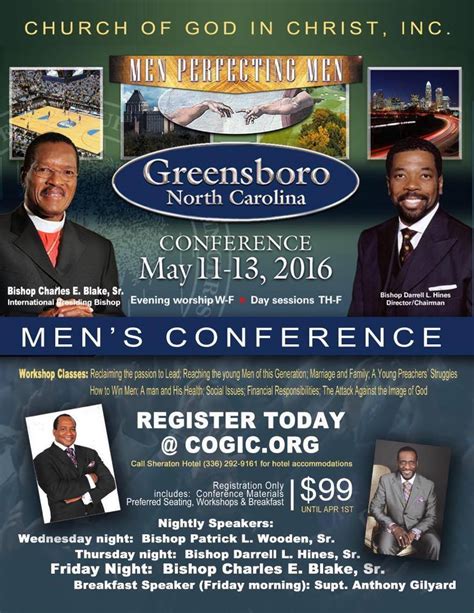 Men Perfecting Men Conference Church Of God In Christ