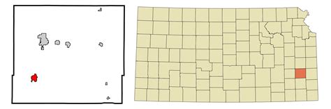Fileallen County Kansas Incorporated And Unincorporated Areas Humboldt