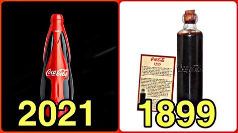 Evolution Of Coca Cola Bottle 1899 2021 Pro Evolution Youtube