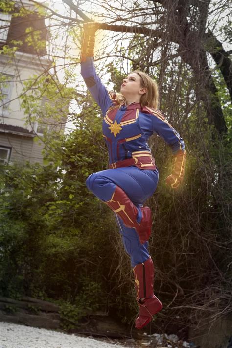 Captain Marvel Carol Danvers Cosplay Byfandom Spotlite Rcosplaybabes