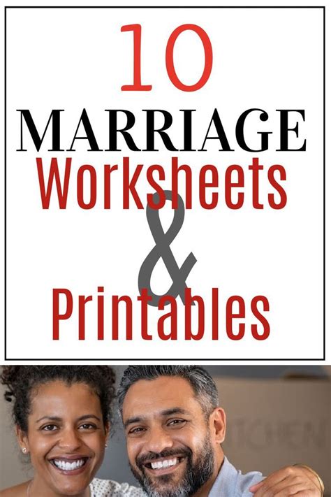 12 Free Marriage Worksheets And Printables Artofit
