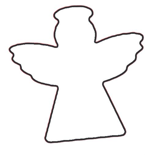 Angel Template For Kids Clipart Best