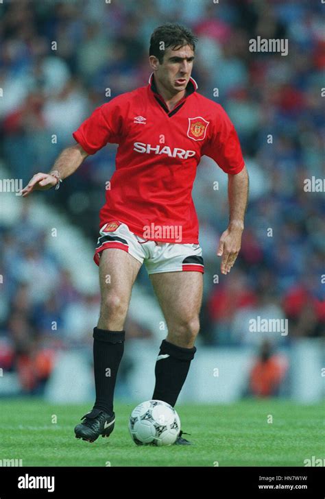 Eric Cantona Manchester United Fc 08 August 1994 Stock Photo Royalty