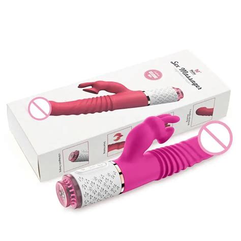G Spot Rabbit Vibrator Realistic Heating Dildo Clitoris Stimulation Rechargeable Massager With