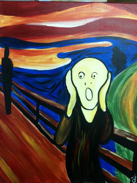 Our Version Of Edvard Munchs The Scream Upcoming Events In Fort