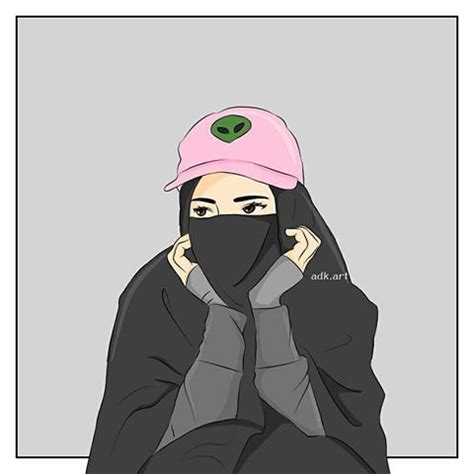 Film animasi terbaik siap menghiburmu setiap saat. Wow 13+ Gambar Kartun Berhijab Dan Bertopi - Gani Gambar