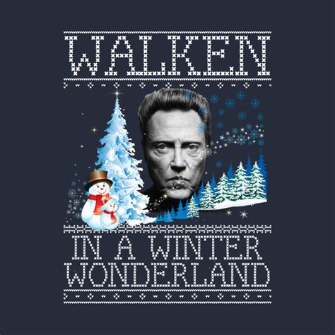 Walken In A Winter Wonderland Christmas Knit Christopher