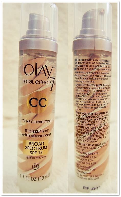 Journey On Beauty Review On Olay Total Effects 7 In 1 Tone Correcting