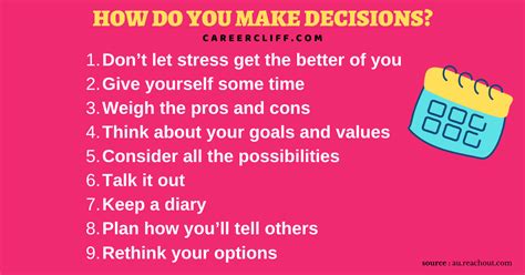 21 Tips On Learning How Do You Make Decisions Careercliff