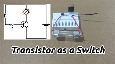 How to use switch parameter? Using a Transistor as a Switch - YouTube