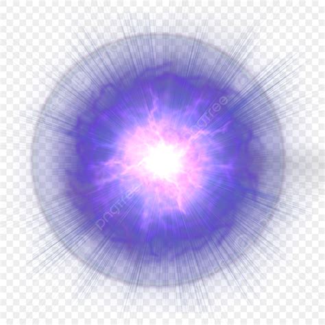 Round Light Effect Png Picture Rounded Blue Fractal Light Effect Blue