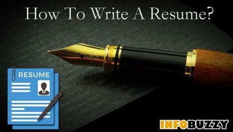 How to write an effective curriculum vitae. How To Write A Resume For The First Time - A Complete Guide | Professional resume writers ...
