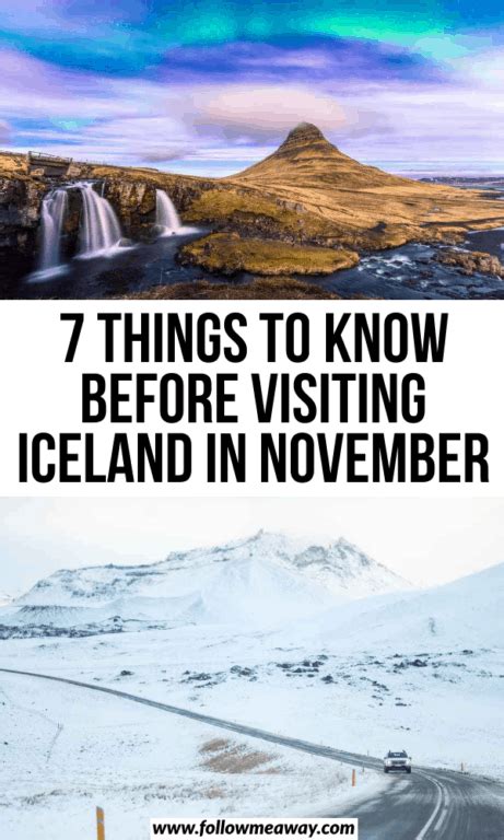 7 Things To Know Before Visiting Iceland In November Follow Me Away