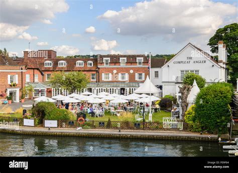 The Compleat Angler Restaurant By The River Thames Marlow Buckinghamshire England UK Stock