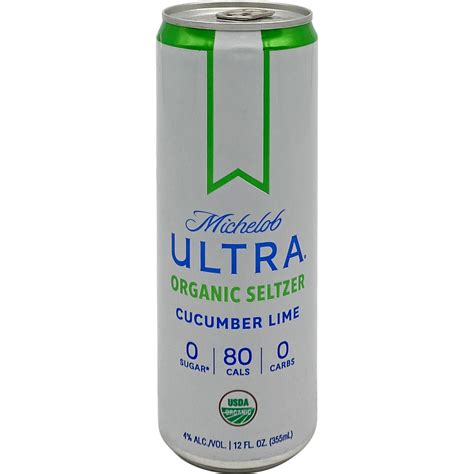 Michelob Ultra Organic Seltzer Cucumber Lime Gotoliquorstore