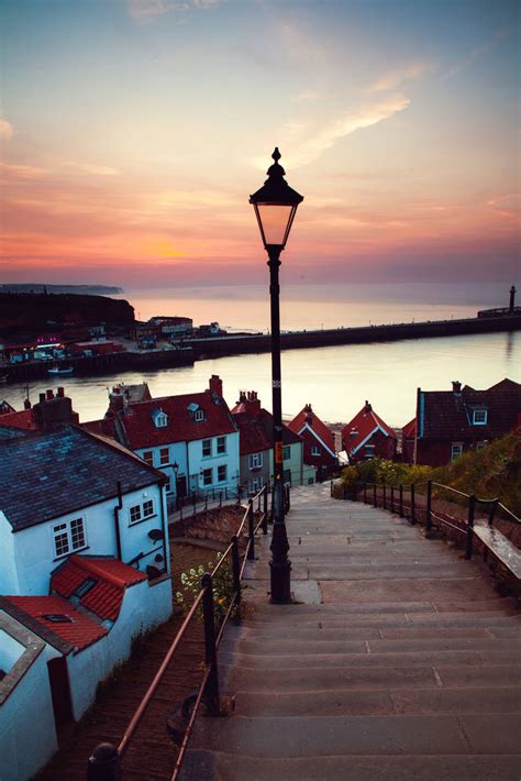 Whitby Steps Fine Art Photography Print By Secretgardenphotography