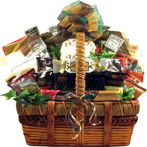 Enjoy this delicious selection of gourmet food baskets at from you flowers! Ultimate Gourmet Food Gift Basket