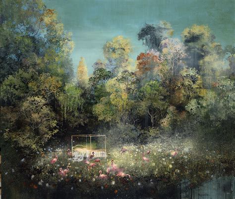 Dreamlike Paintings By Eric Roux Fontaine Imagine Forests Filled With