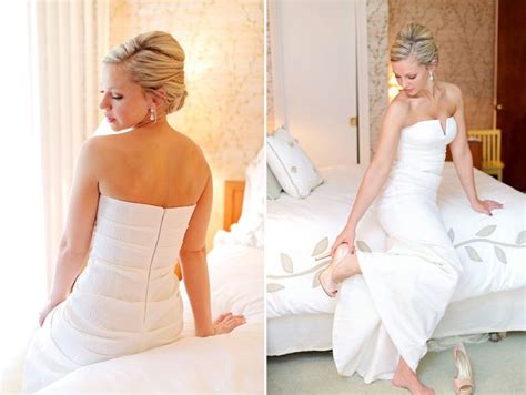 Wedding Day Getting Ready Shots Strapless Wedding Dress Wedding Dresses Wedding