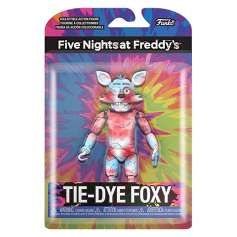 Tie Dye Foxy Five Nights At Freddys Funko Articulado Metalgamecl