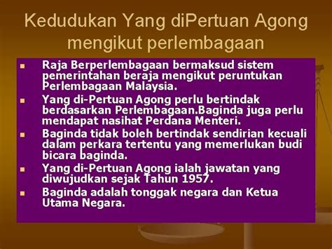 Sistem Pemerintahan Beraja Malaysia