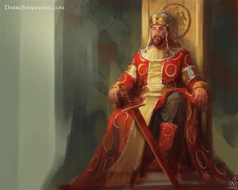 Speedpaint 23 Emperor Stefan Dusan By Darko Stojanovic Art On Deviantart