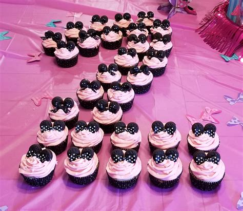 Minnie Mouse Cupcakes Recipe Allrecipes