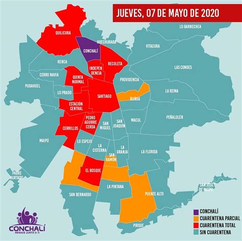 Region Metropolitana Comunas 38 Comunas En Confinamiento Mas De 6