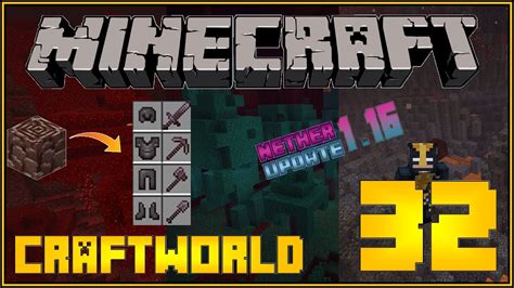 Explorando O Nether Update Minecraft Craftworld 32 Youtube