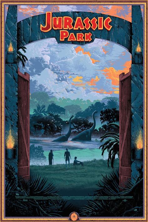 These Jurassic Park Posters Are As Beautiful As The Movie