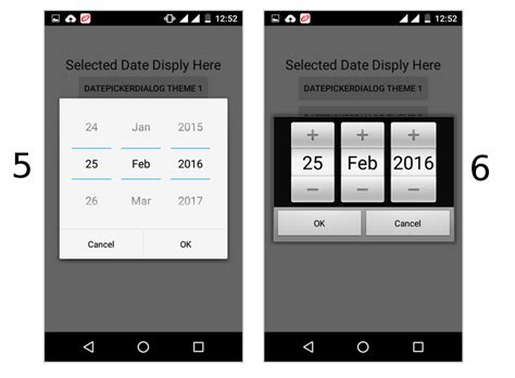 Android Modifying The Datepicker Style In Android A Guide