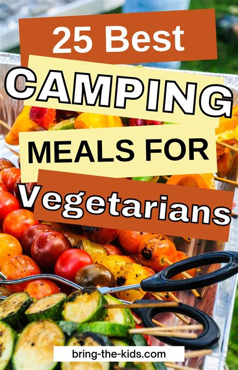 Delicious Vegetarian Camping Meals