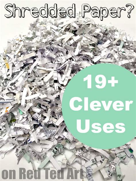 Great Uses For Shredded Paper Some Really Clever Shredded Paper
