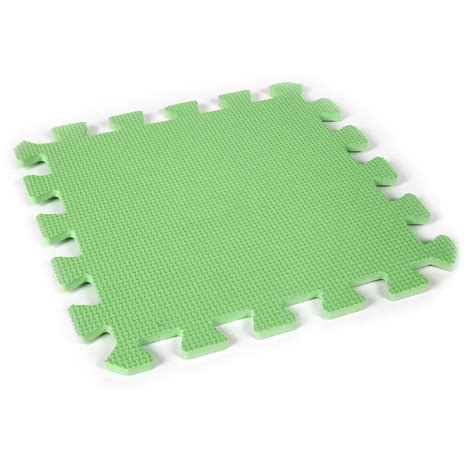 Characters at every corner with the whimsy land™ floor puzzle! 9-pieces Anti-fatigue Puzzle Floor Foam Mats Pads (Light ...