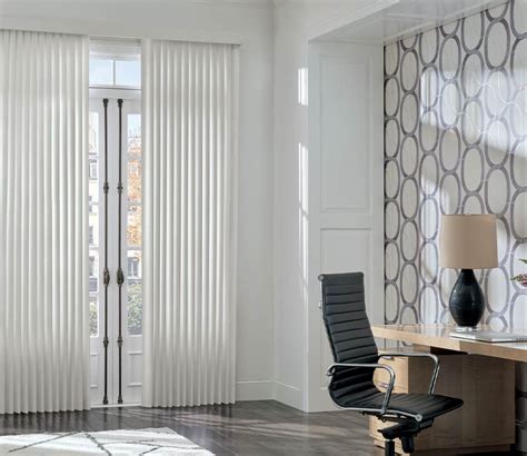 Soft Fabric Vertical Blinds Houston Window Treatments For Doors