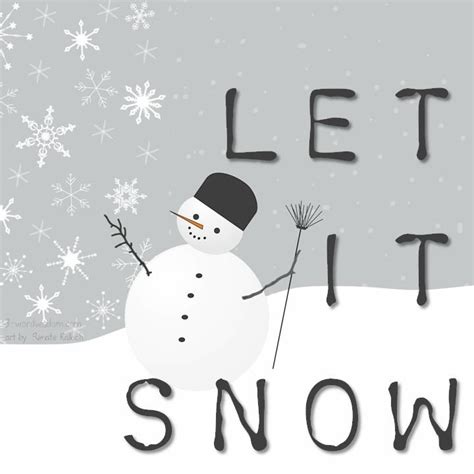 Let It Snow3wordwisdom And 3