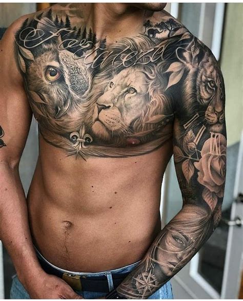 Pin By Yod Faisoung Kenkhamkong On Ink Tattoo Mens Lion Tattoo Lion