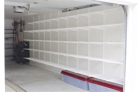 Simply Done Custom Wall Of Garage Shelving Simply Organized