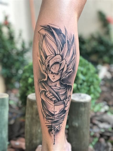 Goku Dragon Ball Tattoo