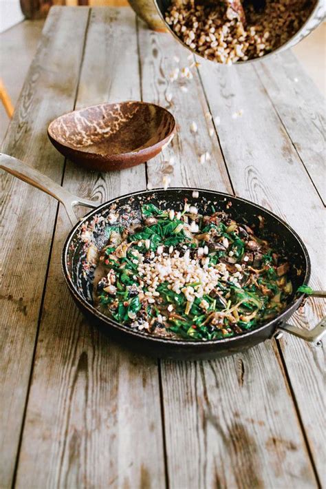 Want to cook more veg for your family, but have no idea where to start? Mushroom and spinach spelteree | Hugh fearnley ...