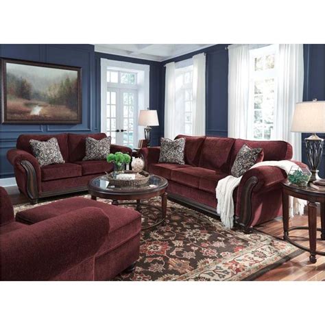 42 Burgundy Leather Living Room Furniture Pictures Homdesigns