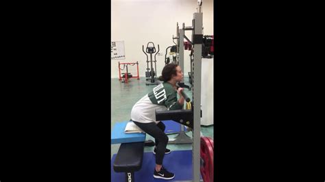 Christy Marks Front Squat 01192018 Youtube