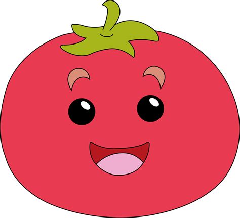 Tomato Face Smile Free Vector Graphic On Pixabay