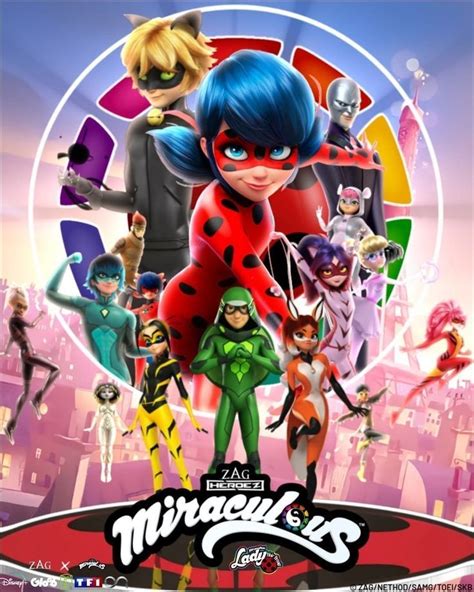 Zag Heroes Miraculous Ladybug Movie Miraculous Ladybug Anime