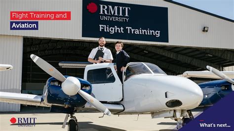 Explore Flight Training And Aviation Rmit University Youtube