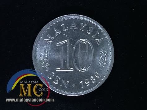 Duit Syiling 10 Sen Parlimen Malaysia Coin