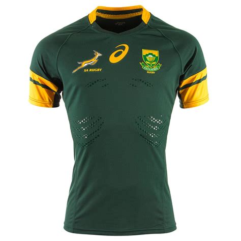 2016 2017 South Africa Springboks Home Test Rugby Shirt