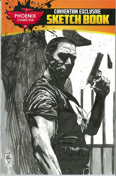 Punisher By Tim Bradstreet Comic Boards Ink
