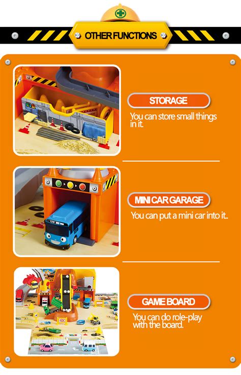 Tayo Mini Car Toy For Kids (Heavy Equipment) - Tayo the Little Bus