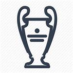 League Champions Icon Football Clipart Uefa Trophy
